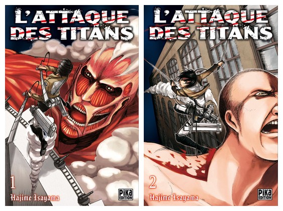 L'attaque des Titans - Tomes 1 & 2 - Livre d'occasion