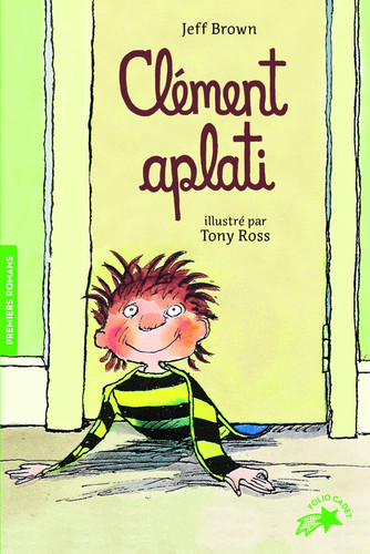 Clément aplati - Jeff Brown - Livre d'occasion
