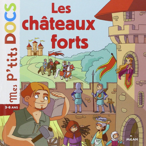 Les châteaux forts - Stéphanie Ledu - Livre d'occasion