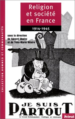 Religion et société en France: 1914-1945 (Grand format) - Livre d'occasion