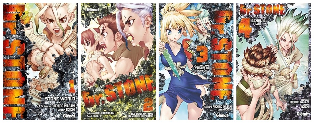 Dr Stone T. 1 à 4