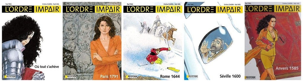 L'ordre Impair - Tomes 1 à 5