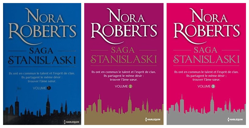 Saga Stanislaski - Tomes 1 à 3 - Nora Roberts - Livre d'occasion