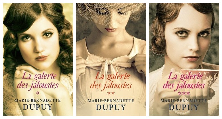 La galerie des jalousies - T1 à 3 - Marie-Bernadette Dupuy - Livre d'occasion